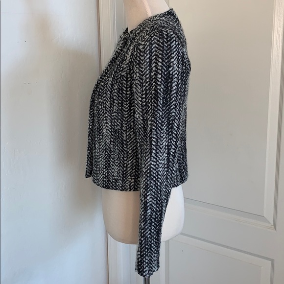 CAbi # 529 Mockingbird Wool Asymmetrical Jacket 🌺 - Picture 2 of 7